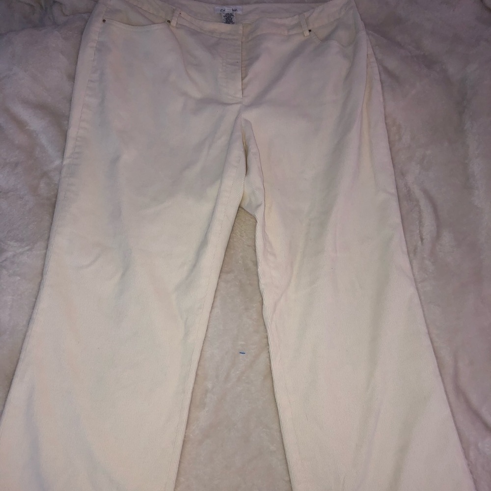 Calvin Klein bootcut corduroy jeans!